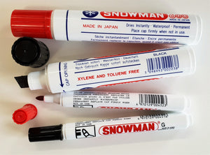 SNOWMAN Permanent Markers