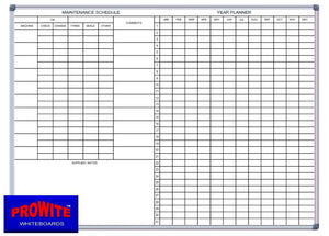 PROWITE™ Maintenance Schedule Planner