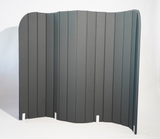 Freestanding acoustic screen for commercial office interiors