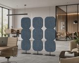 Totem Acoustic Panel Divider set of 3 for office privacy