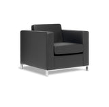 Carlo Chair Black leather-look vinyl