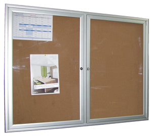 PROWITE™ Aluminium framed hinged & sliding front pin boards