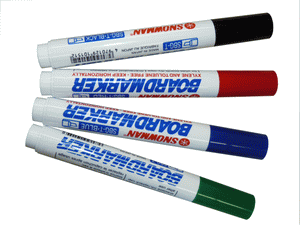 SNOWMAN Whiteboard Markers