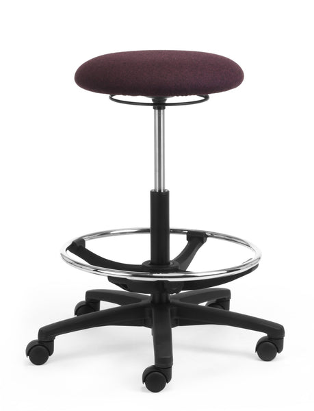 Alpha-Button Tech Stool 1 Lever – New Office NZ