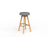 Luna Button Barstool