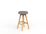 Luna Button Barstool