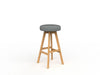 Luna Button Barstool